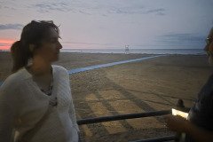 Enjoying the beach