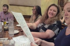 Joe, Val, Janel and Jane at Mr. Dominic's