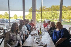 Gathering at Trata's (the first time)