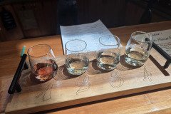 Wine tasting at Schultze Winery