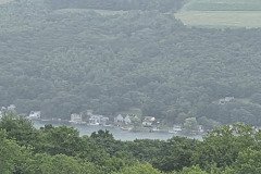 Across the lake from Azure Hill
