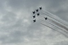 Thunderbirds outside the office