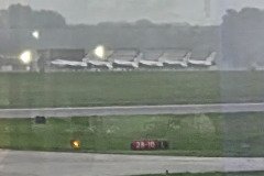 Thunderbirds at the airport